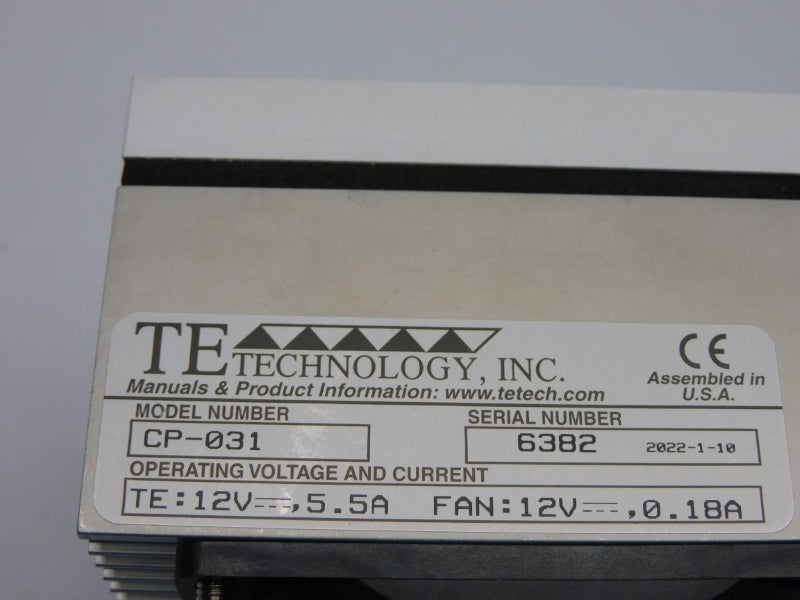 TE TECHNOLOGY CP-031 12V 5.5A NSNP