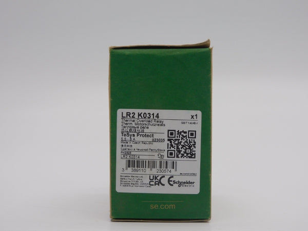 SCHNEIDER ELECTRIC LR2K0314 690V 5.5-8A (GREEN) NSMP