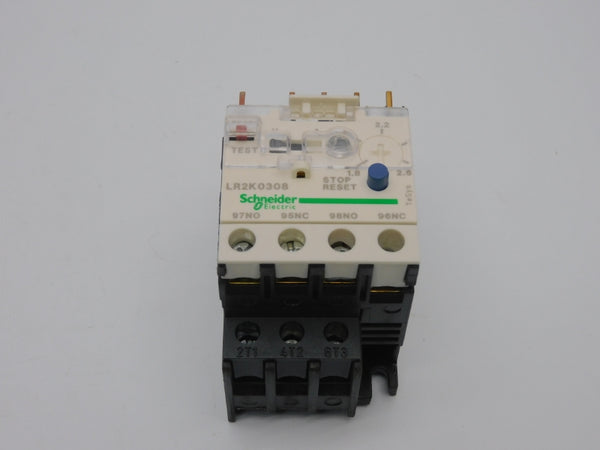 SCHNEIDER ELECTRIC LR2K0308 690V 1.8-2.6A NSMP
