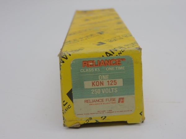 RELIANCE ELECTRIC KON125 250V 125A NSMP