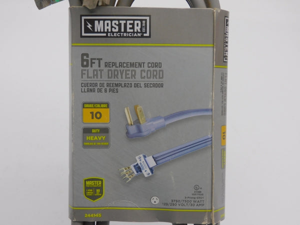 MASTER ELECTRICIAN 244145 125/250V 30A NSMP