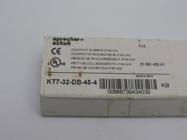 SPRECHER+SCHUH KT7-32-DB-45-4 SER. A 690V 64A NSMP