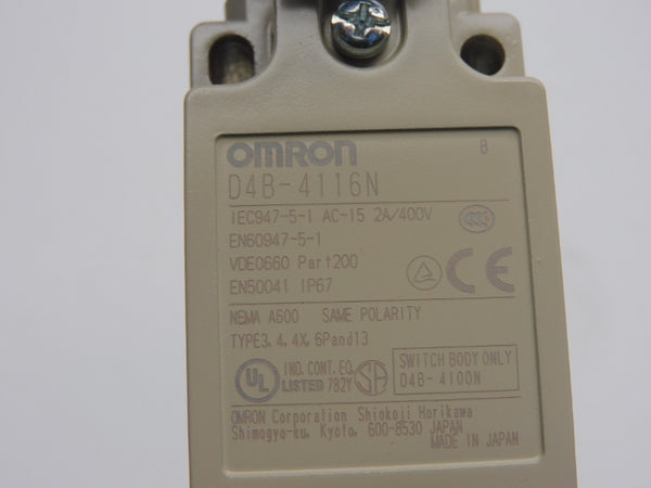 OMRON D4B-4116N 400V 2A NSNP