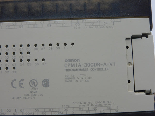 OMRON CPM1A-30CDR-A-V1 24VDC 2A NSNP