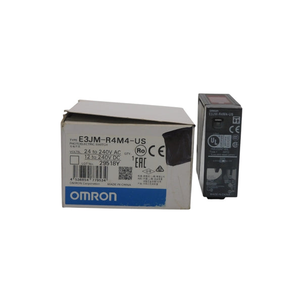 OMRON E3JM-R4M4-US 12-240VDC 3A NSMP