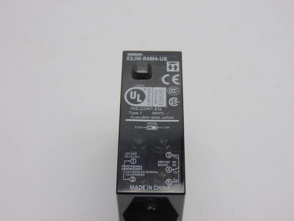 OMRON E3JM-R4M4-US 12-240VDC 3A NSMP