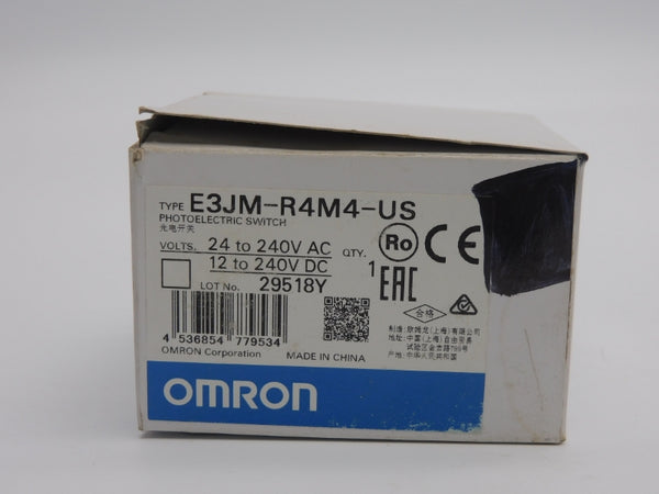 OMRON E3JM-R4M4-US 12-240VDC 3A NSMP