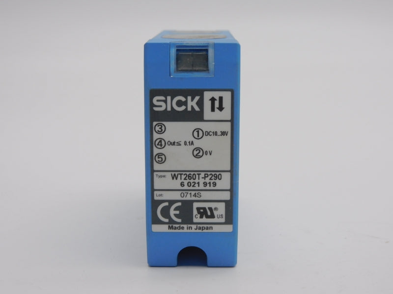 SICK WT260T-P290 6021919 10-30VDC 0.1A NSMP