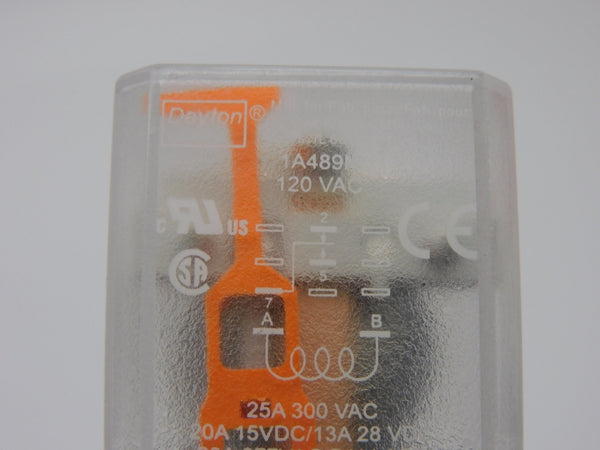 DAYTON 1A489N 120VAC 25A NSMP