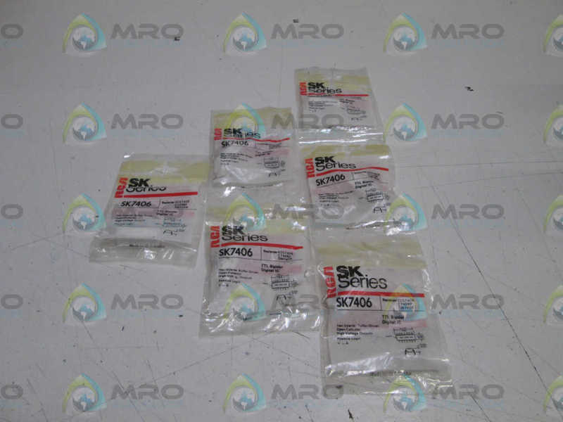 LOT OF 6 RCA INVERTER SK7406  NSMP
