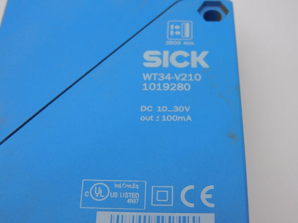 SICK WT34-V210 10192801510 10-30VDC NSMP