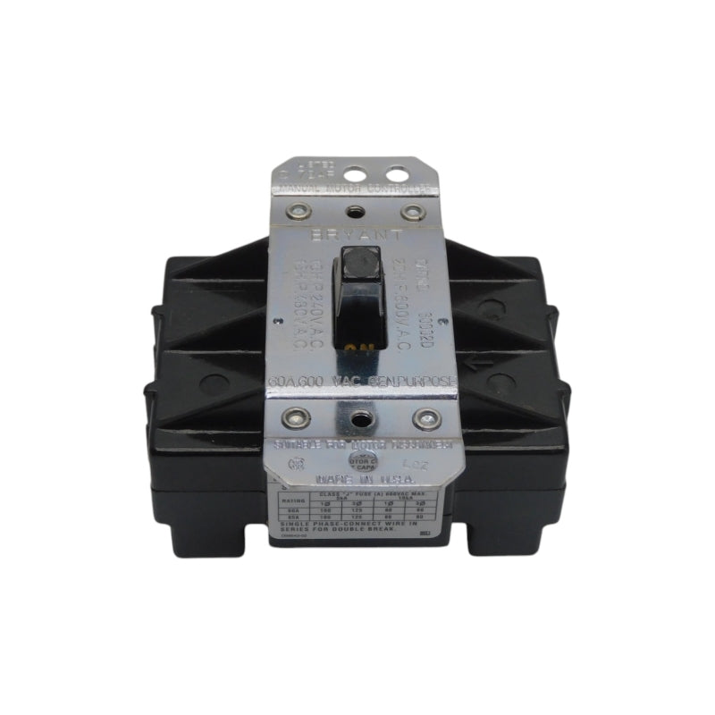 BRYANT 60002D 600VAC NSNP