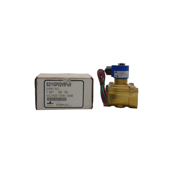 GC VALVES S211GF02V5FG9 110/120V 200PSI 1" NSMP