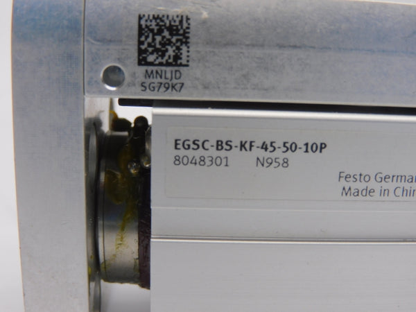 FESTO EGSC-BS-KF-45-50-10P EAMM-U-45-V32-40P-63 NUPI