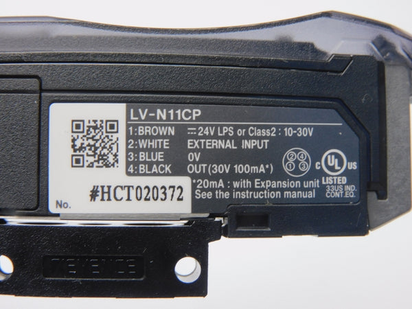 KEYENCE LV-N11CP 10-30V NUPI
