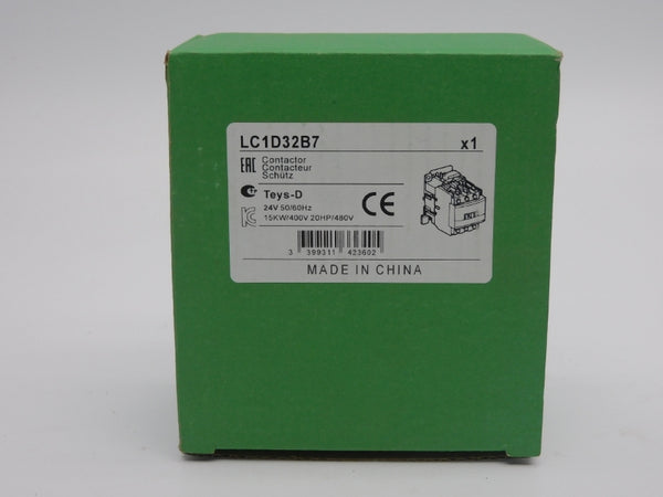 CONTACTOR LC1D32B7 23V 50A NSMP