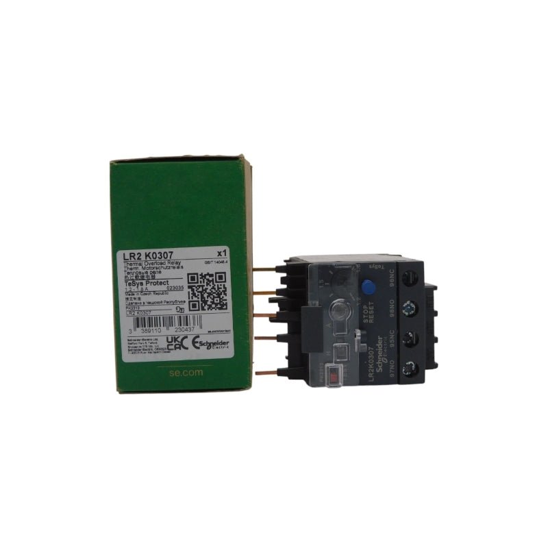 SCHNEIDER ELECTRIC LR2K0307 690V 1.2-1.8A (GREEN) NSMP