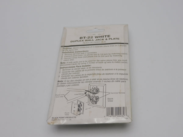 BLACK POINT PRODUCTS BT-22W NSMP