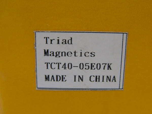 TRIAD TCT40-05E07K 240V 1.67A NSMP