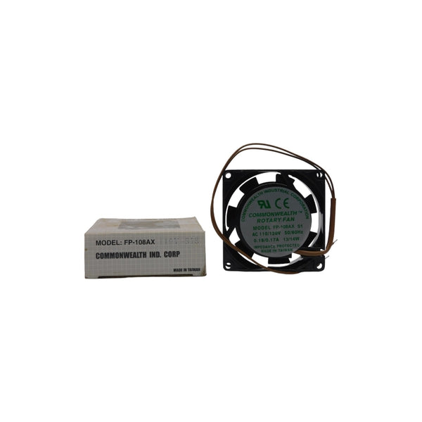 COMMONWEALTH FP-108AX 110/120VAC 0.19/0.17A NSMP