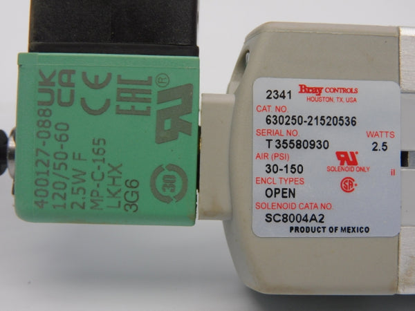 BRAY CONTROLS 630250-21520536 120V 30-150PSI NSMP