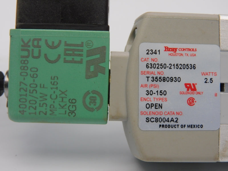 BRAY CONTROLS 630250-21520536 120V 30-150PSI NSMP