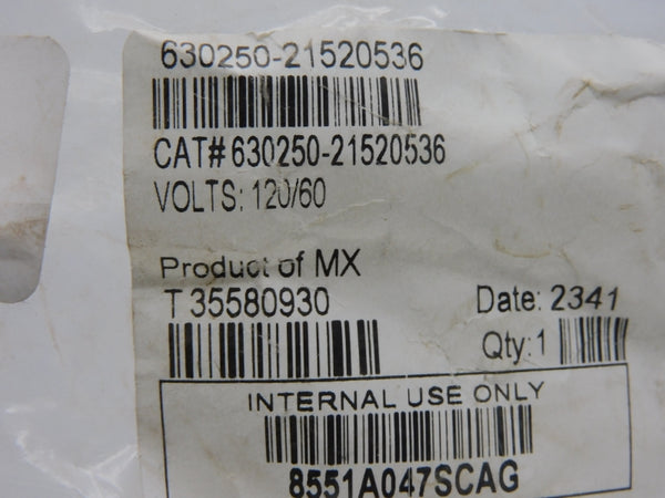 BRAY CONTROLS 630250-21520536 120V 30-150PSI NSMP