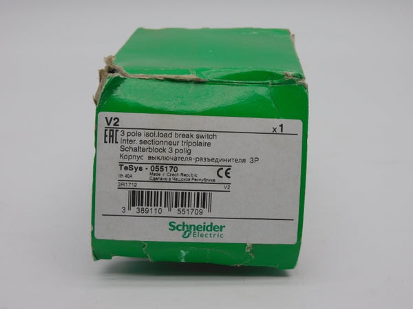 SCHNEIDER ELECTRIC V2 690V 40A NSMP