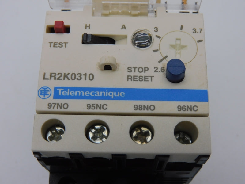 TELEMECANIQUE LR2K0310 690V 2.6-3.7A NSNP