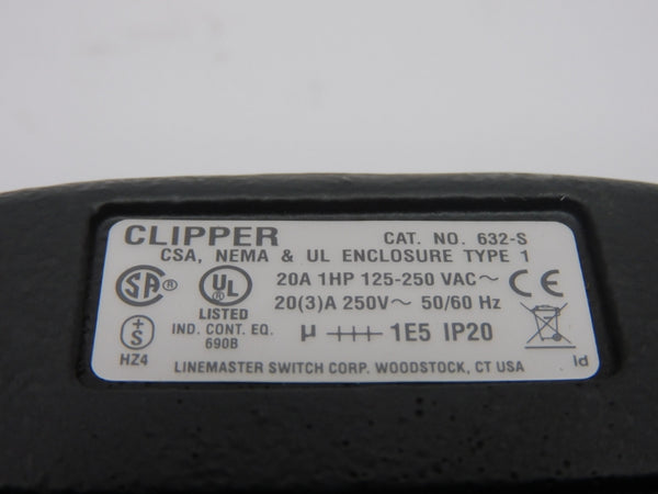 CLIPPER 632-S 250V 20A NSNP