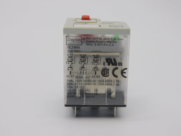 DAYTON 1EZ96N 120VAC 15A NSMP