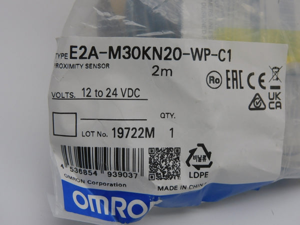 OMRON E2A-M30KN20-WP-C1 12-24VDC 2M NSMP