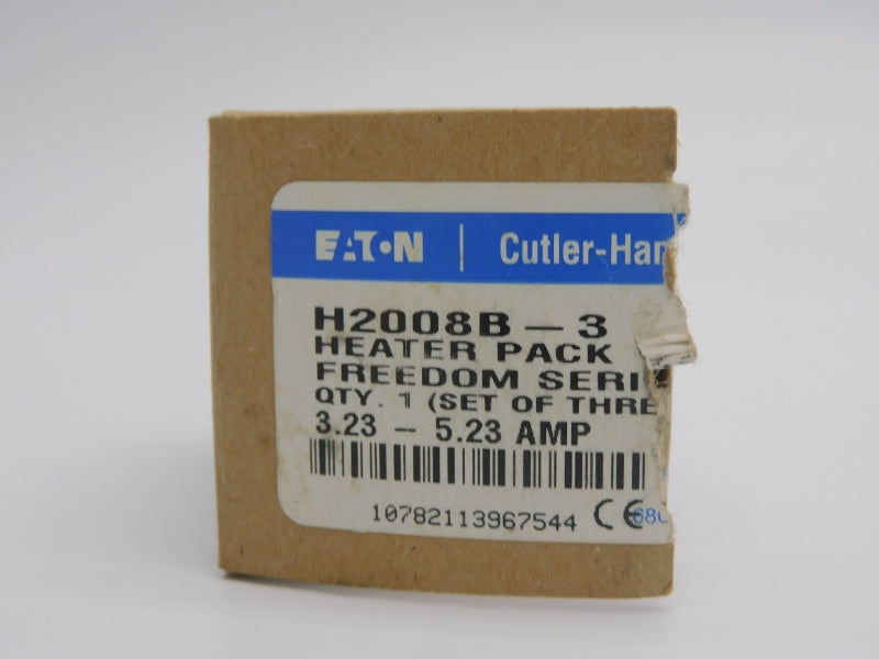 EATON H2008B-3 3.23-5.23A (PKG OF 3) NSMP