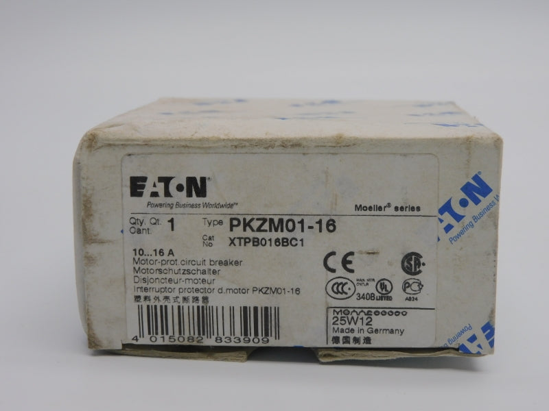 EATON PKZM01-16 XTPB016BC1 690V 10-16A NSMP