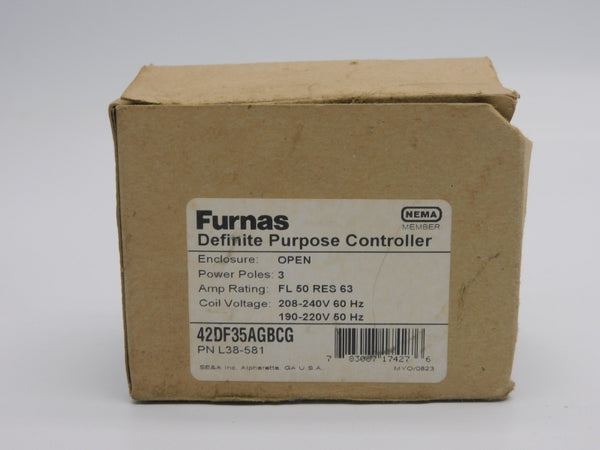 FURNAS 42DF35AGBCG 190-220V/208-240V 50A NSMP