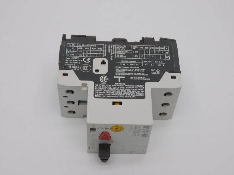 EATON PKZM01-10 XTPB010BC1 690V 6.3-10.0A NSMP