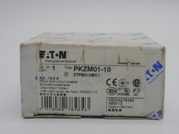 EATON PKZM01-10 XTPB010BC1 690V 6.3-10.0A NSMP