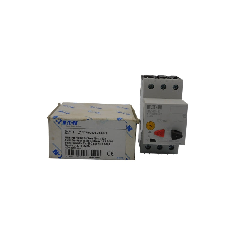 EATON XTPB010BC1-GR1 PKZM01-10 690V 6.3-10A NSMP