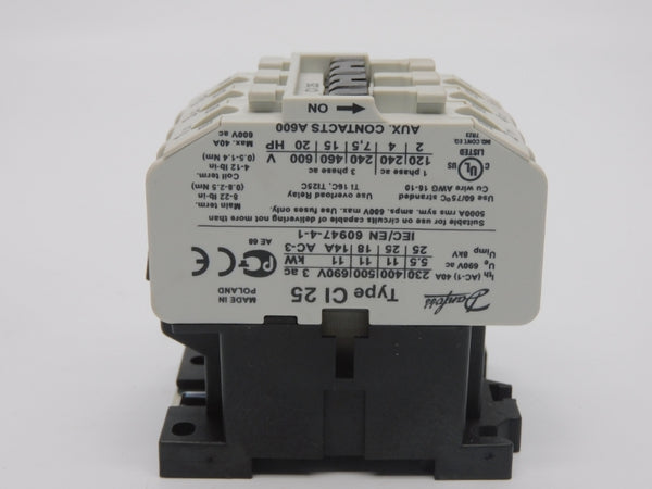 DANFOSS 037H0051-13 CI25 24V 40A NSMP