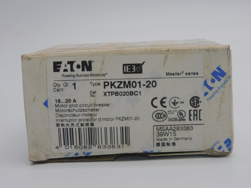 EATON PKZM01-20 XTPB020BC1 690V 16-20A NSMP