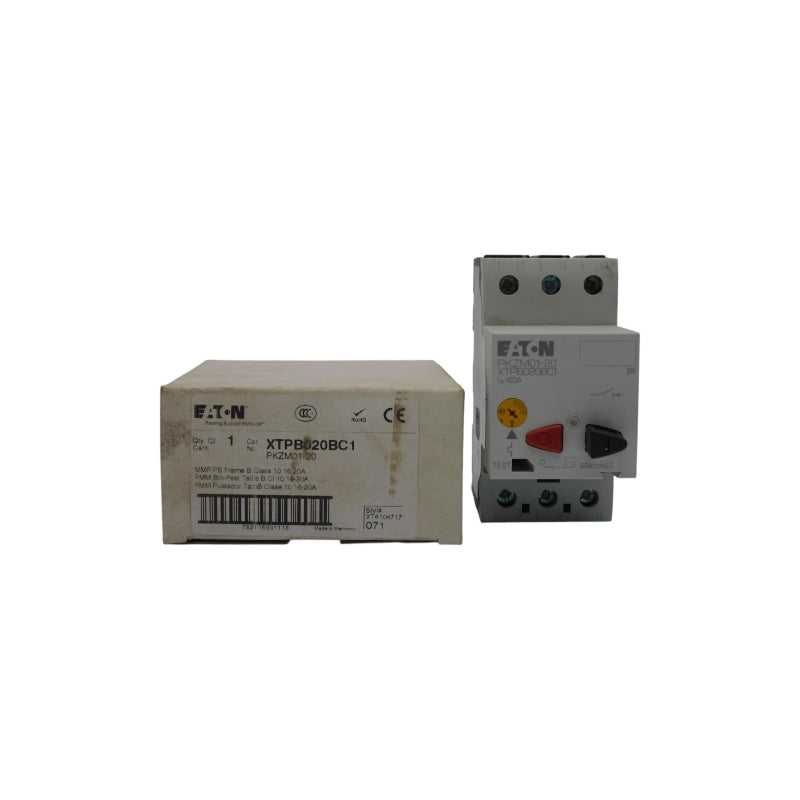 EATON XTPB020BC1 PKZM01-20 690V 16-20A NSMP