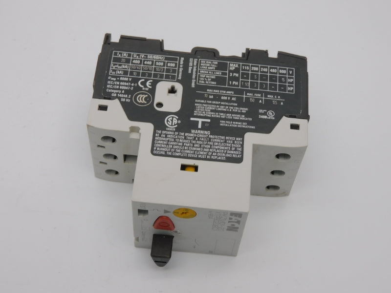 EATON XTPB020BC1 PKZM01-20 690V 16-20A NSMP