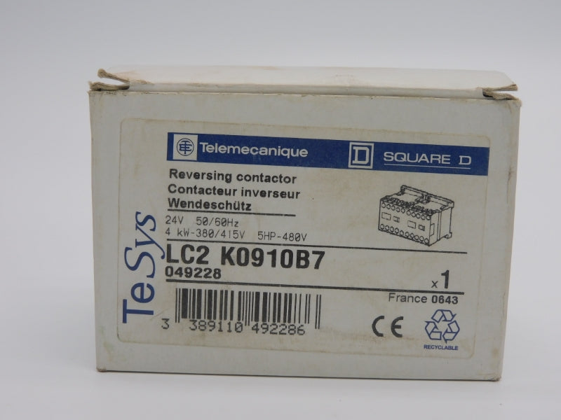 TELEMECANIQUE LC2K0910B7 24V 20A NSMP