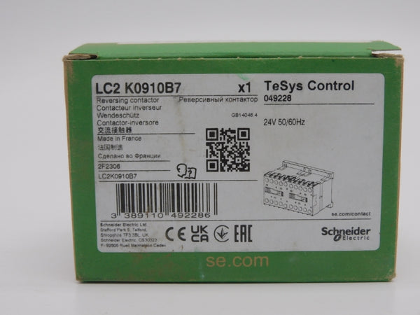 SCHNEIDER ELECTRIC LC2K0910B7 24V 20A (GREEN) NSMP
