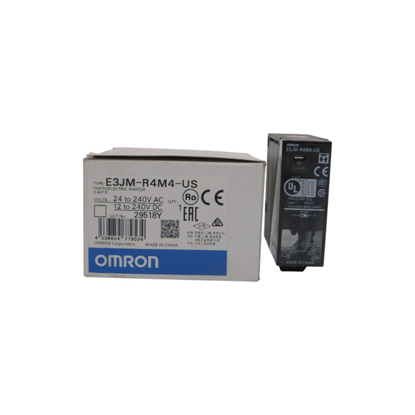 OMRON E3JM-R4M4-US 12-240VDC 3A NSMP