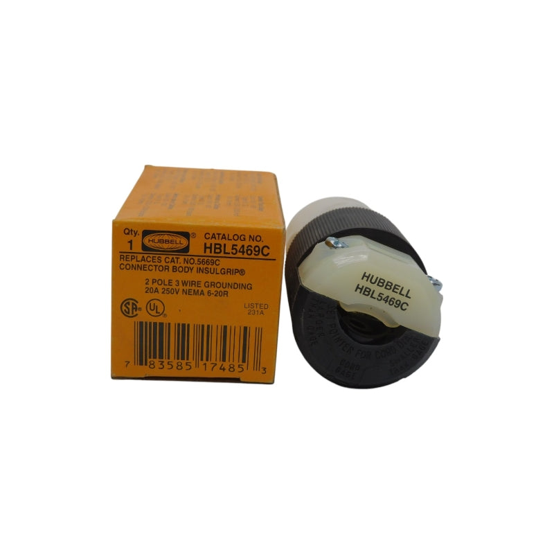 HUBBELL HBL5469C 250V 20A NSMP