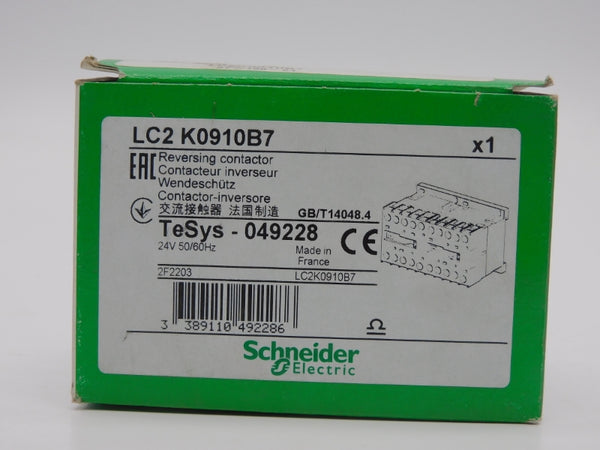 SCHNEIDER ELECTRIC LC2K0910B7 24V 20A NSMP