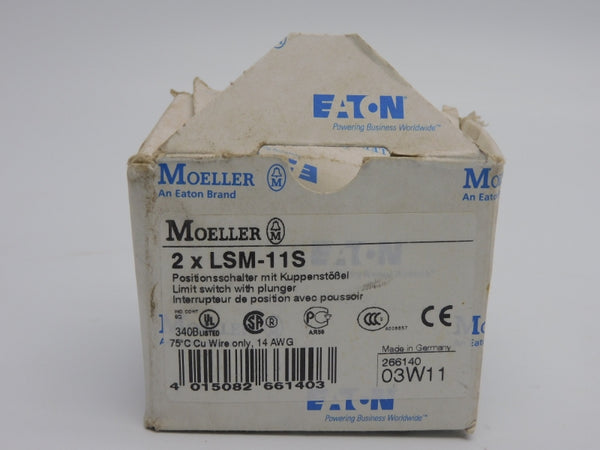 KLOCKNER MOELLER LSM-11S 400V 8A (PKG OF 2) NSMP