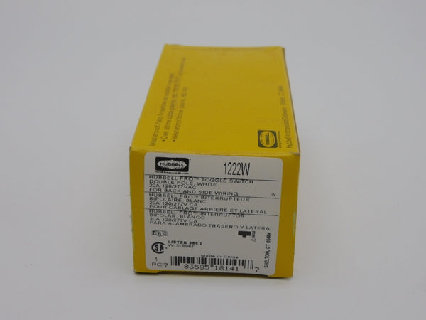 HUBBELL 1222W 120/277VAC 20A NSMP