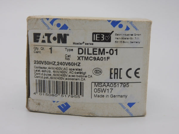 EATON DILEM-01 XTMC9A01F 230/240V 20A NSMP